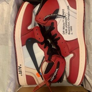 Off white Jordan 1s “Chicago”